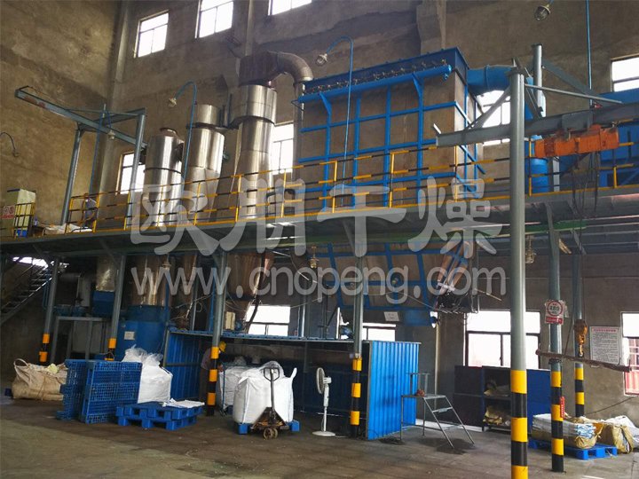 客户订购的高岭土闪蒸干燥机出产量高