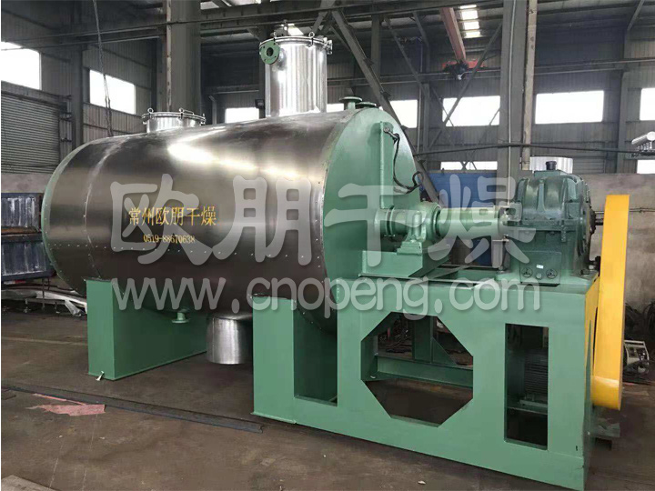 欧朋干燥前年大冲刺！真空耙式干燥机设备等客户提货！