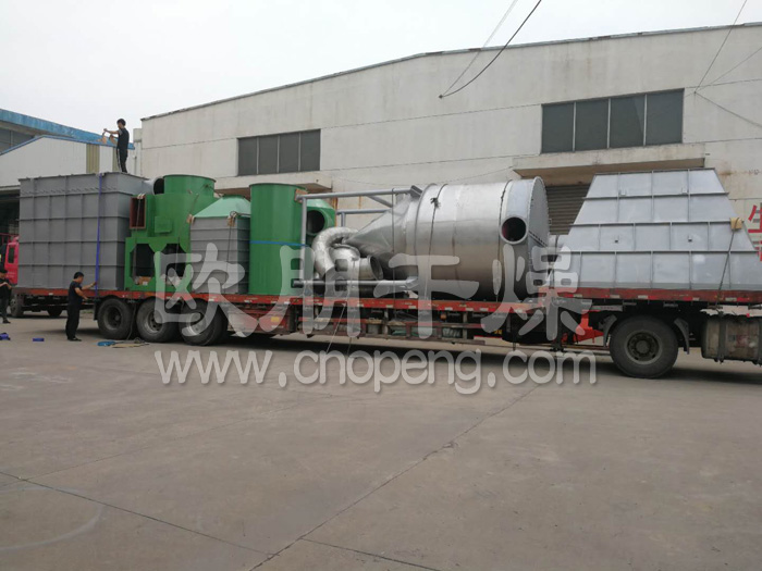 激情夏日，欧朋干燥再创佳绩，大型闪蒸干燥机三立方真空耙式干燥机发货现场！