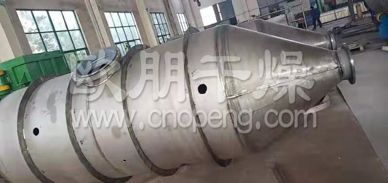 陕西某化工厂订购欧朋干燥钛材蒸发器加工中