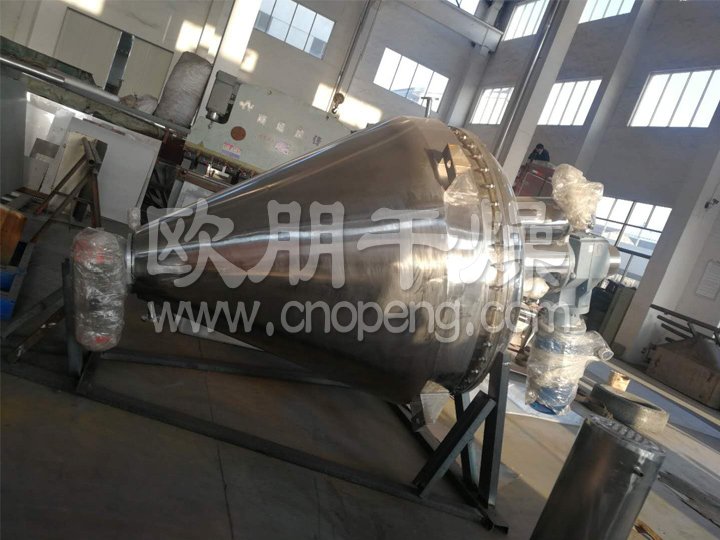 欧朋干燥真空单锥螺带混合干燥机深受客户欢迎!