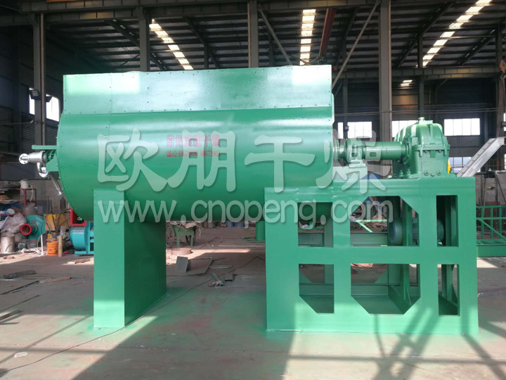 常州欧朋干燥高温混合碳化一体机受客户好评！