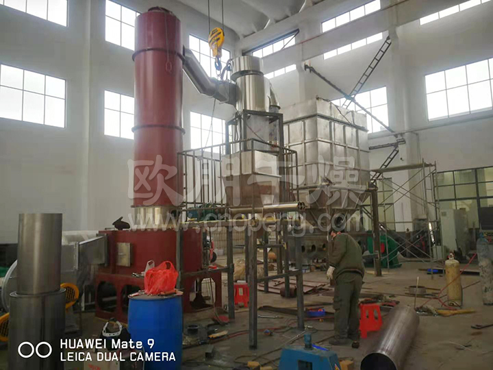 江西某化工厂订购我司的闪蒸干燥机生产中！