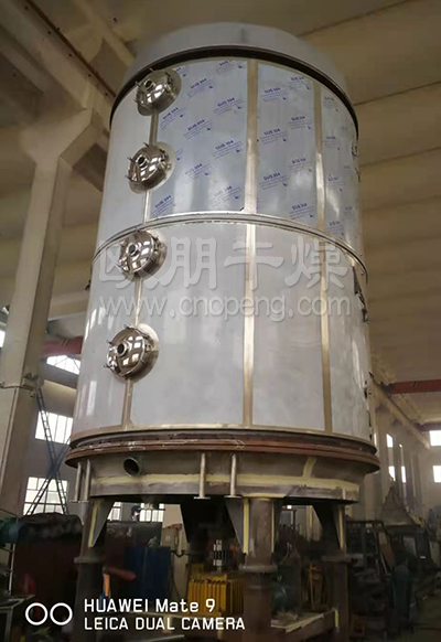 常州欧朋干燥大型真空圆盘干燥机制作现场