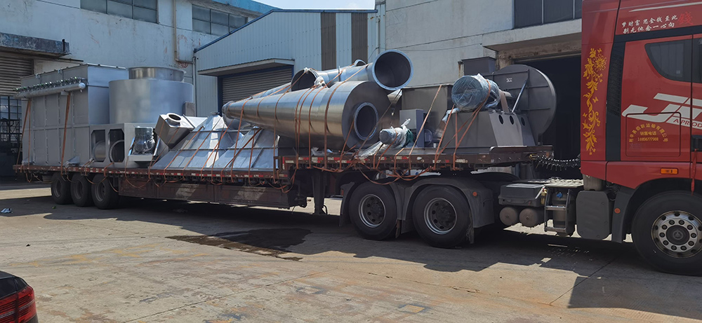 常州欧朋干燥不惧夏日炎热，闪蒸干燥机发货中！