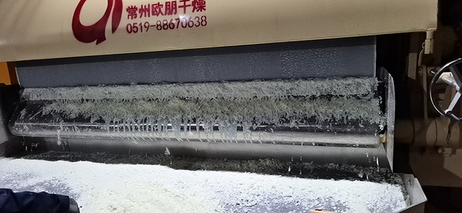 常州欧朋干燥冷却切片机，产量高，获得客户很高的评价！