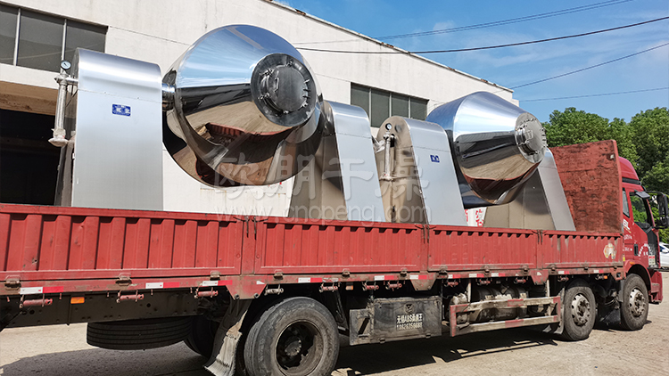 临近年关，常州欧朋干燥大单不断，双锥干燥机等相继发货，站好做后一班岗！