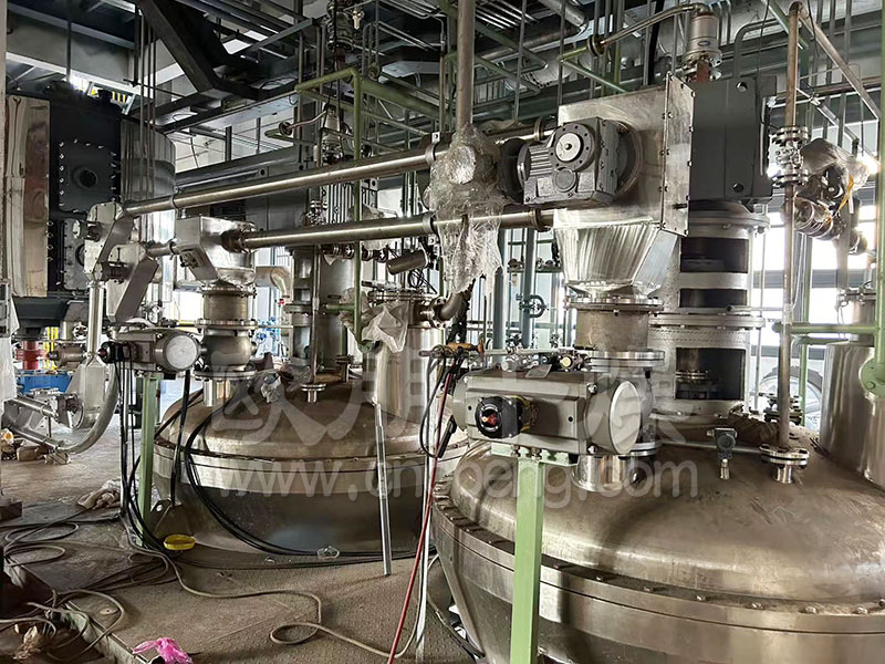 常州欧朋干燥农药生产线安装现场集景展示！