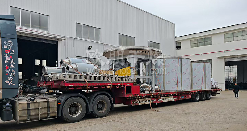 常州欧朋干燥：数台盘式干燥机发货，订单热潮见证行业标杆实力！